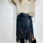 ECO LEATHER SKIRT
