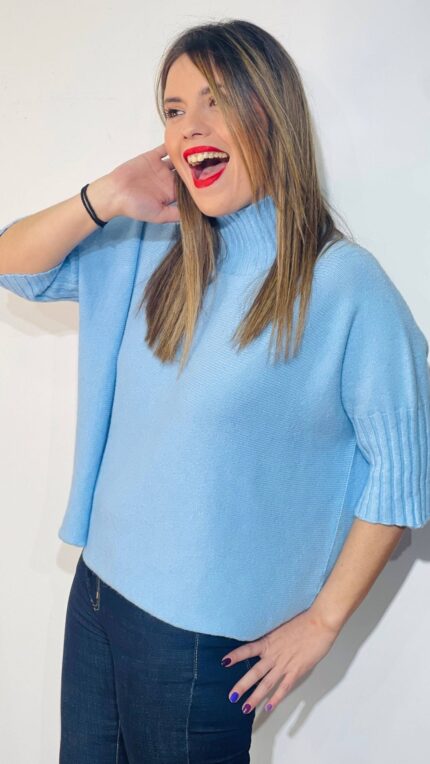 Forame Fashion Forame Baby Blue Sweater