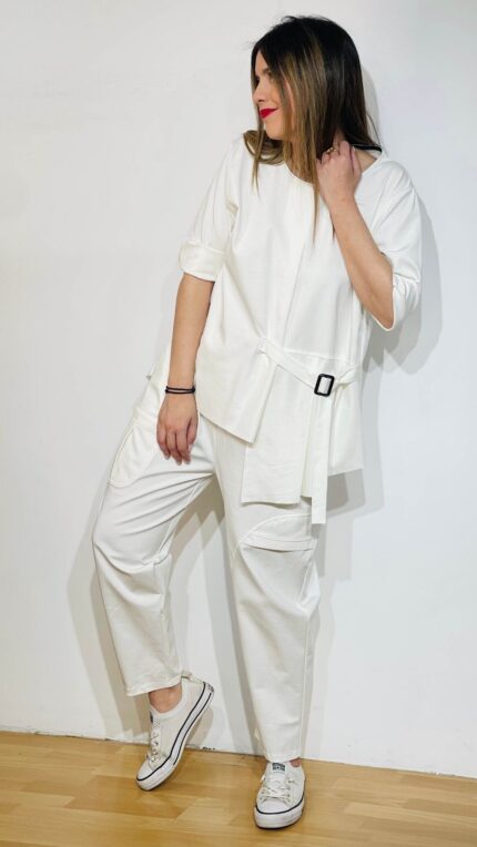 Forame Fashion Louana Chic Total White Set