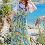 Aqua Aria Banana Dress MAMOUSH