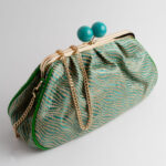 Green Gold Avra Pouch Bag