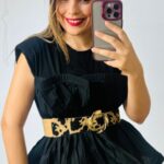 Rosie Blouse Top Black