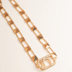 Golden Square Chain Belt