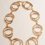 Golden Circles Chain Belt