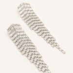 Diamond Angel Silver Earings