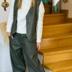 Chaki Fiumicino Eco Leather Set