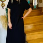 Rubiona Black Dress