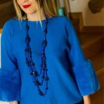 Blue Fur Sweater