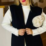 Black Vest Olia LUMINA