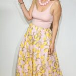 Baby Pink Lemons Skirt