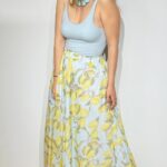 Baby Blue Lemons Skirt
