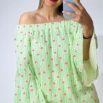 Lime Girly Blouse