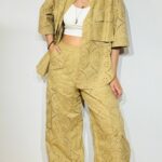 Nude Cotton Broderie Pant LUMINA