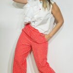 Checkered Red Pant