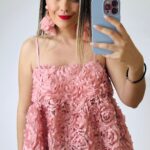 Pink Βloom Top