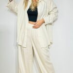 Νatural Cotton Linen Set LUMINA