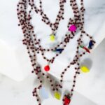 Fruit Bead Waterfall Necklace