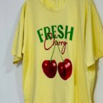 Yellow Cotton T-shirt