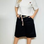 Βlack Cotton Bermuda