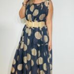 Βlue Circle Dress