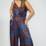 Ofelia Βrown Jumpsuit