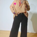 Chocolate Cotton Pant Bootcut