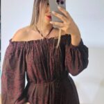 Bohemian Brown Dress LUMINA
