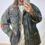 Ofilia Washed Black Jacket