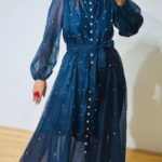 Queen Crsytal Blue Dress