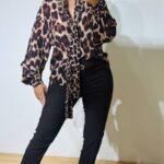 Brown Cigarette Pant