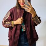 Bordeaux Handmade Jacket