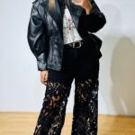 Black Lace Pant