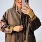 Brown Handmade Jacket
