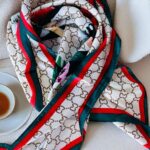 Classic Leila Silk Scarf