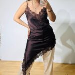 Chocolate Lingerie Lace Dress