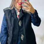 Black Cilia Cotton Jacket