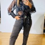 Grey Cotton Denim