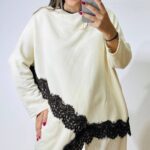 Ecrou Pella Lace Blouse