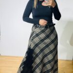 Checkered Austria Skirt