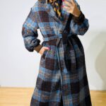 Blue Checkered Coat