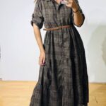 Brown Polia Dress