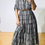 Βlack and White Polia Dress