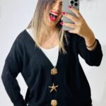 Black All day Cardigan