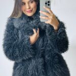 Grey Fur Coat