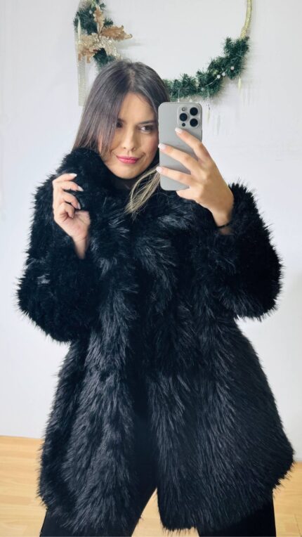 Black Fur Coat