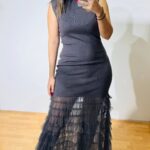 Grey Forilena Dress