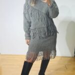 Wool Grey Skirt