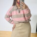 Pink Mariniera Sweater