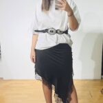 Saten Lace Skirt LUMINA