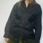 Black Cotton Shirt